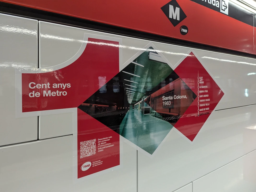 cartell 100 anys metro